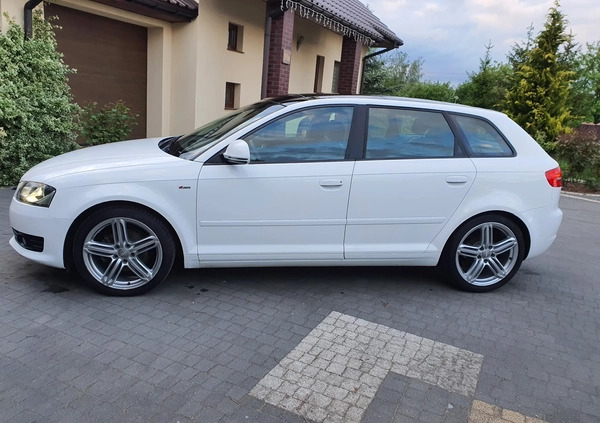 Audi A3 cena 39500 przebieg: 143690, rok produkcji 2009 z Terespol małe 106
